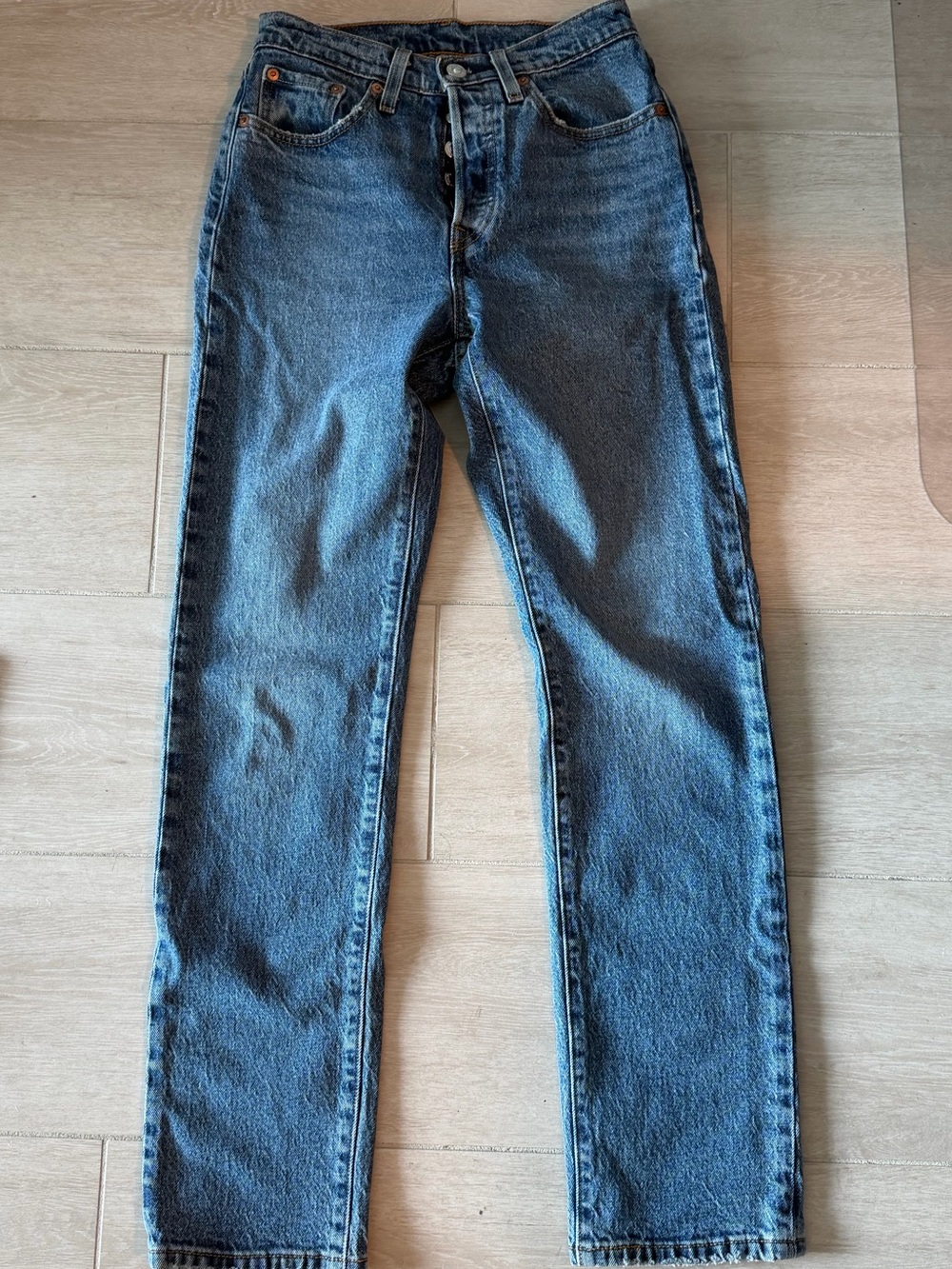Levi’s Women’s 501 Original Fit Straight Leg Jeans